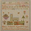 Eliza Pollard 1844 Sampler